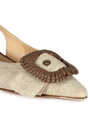 Vega slingback in beige linen ROBERTO FESTA | VEGAPANAMALINO